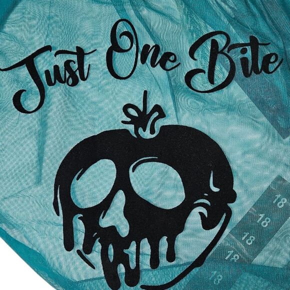 TORRID DISNEY RETRO VILLIANS COLLECTION Midi SKULL TULLE SKIRT 1X - Picture 5 of 16